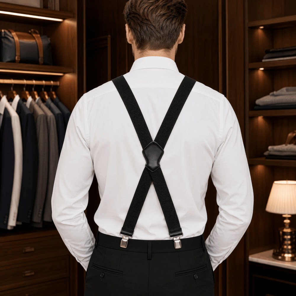 Suspender Clip Formal - Новые эластичные прочные подтяжки из дышащей