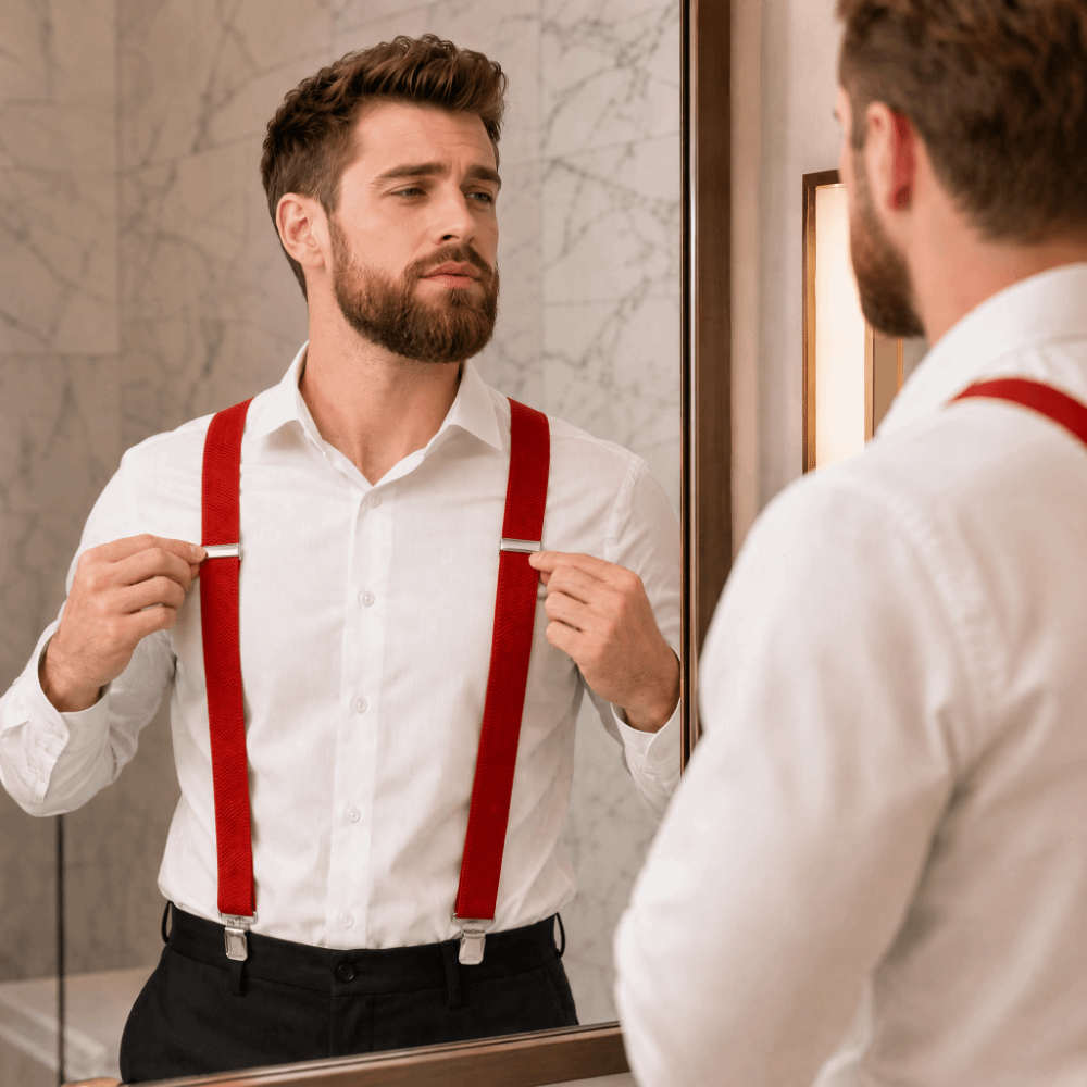 Suspender Clip Formal - Новые эластичные прочные подтяжки из дышащей