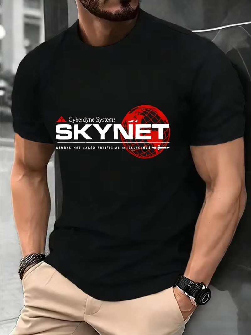 Tall Men Formal Wear - Мужская футболка Cyberdyne Systems Skynet с