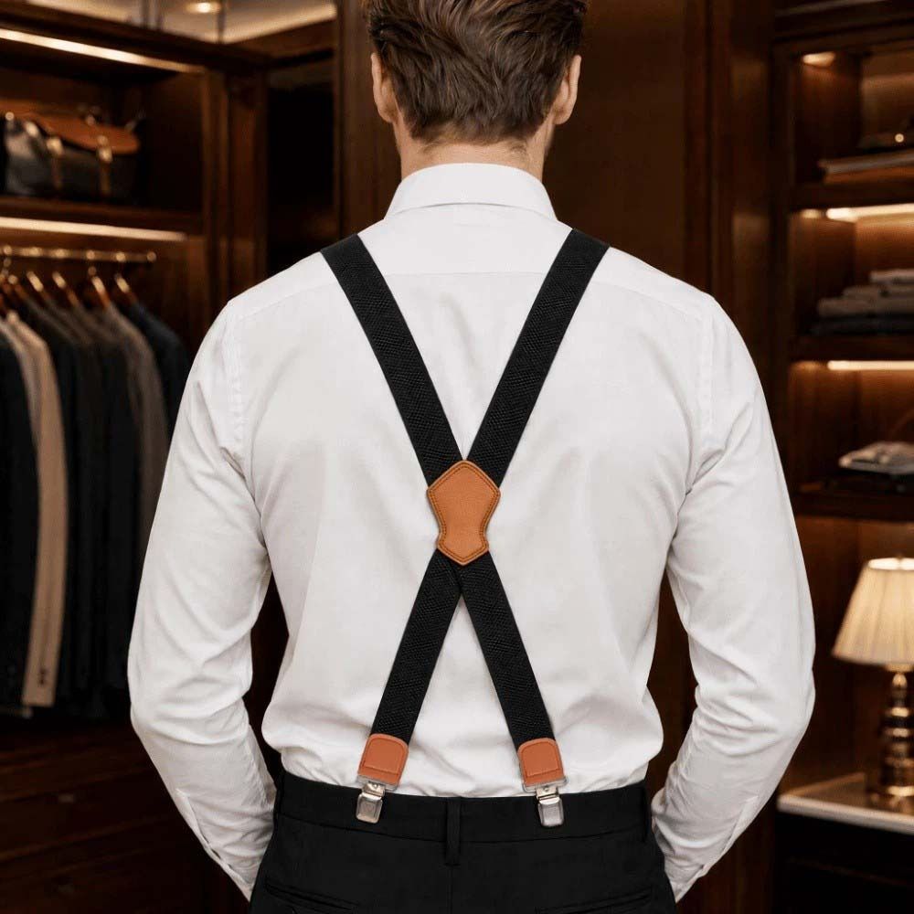 Suspender Clip Formal - Новые эластичные прочные подтяжки с регулируемой