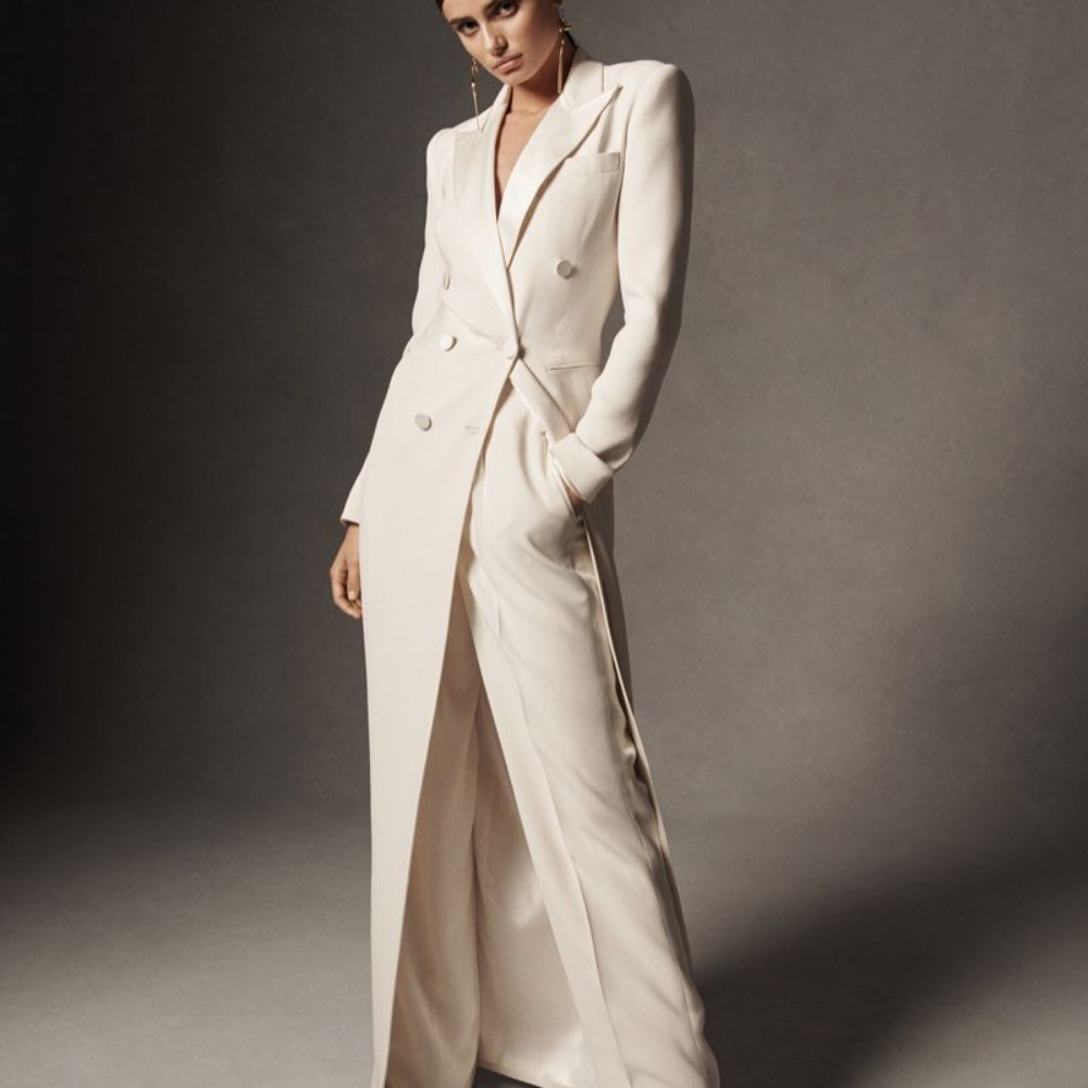 Men Formal Wear Wedding Guest - Торжественное платье Белые женские элегантные костюмы