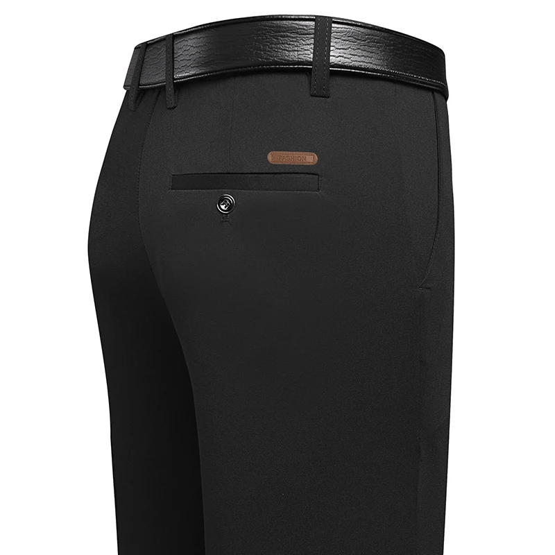 Men Formal Wear Dress - Мужские длинные брюки прямого кроя с