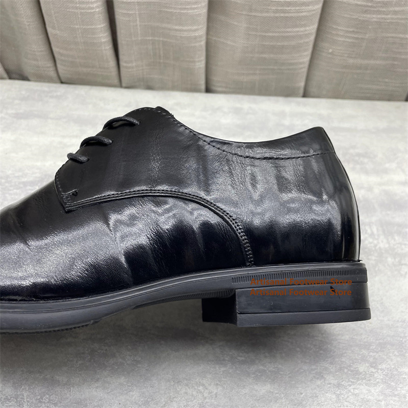 Мужские черные кожаные оксфорд – обзор и цена Men'S Formal Office Wear Shoes