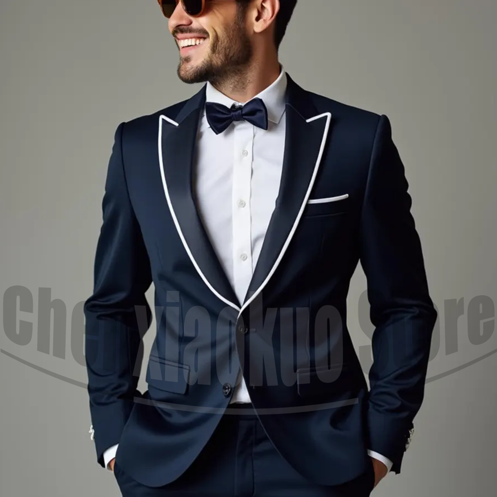 Мужские костюмы, модный однобо – обзор и цена Men Formal Wear 2025