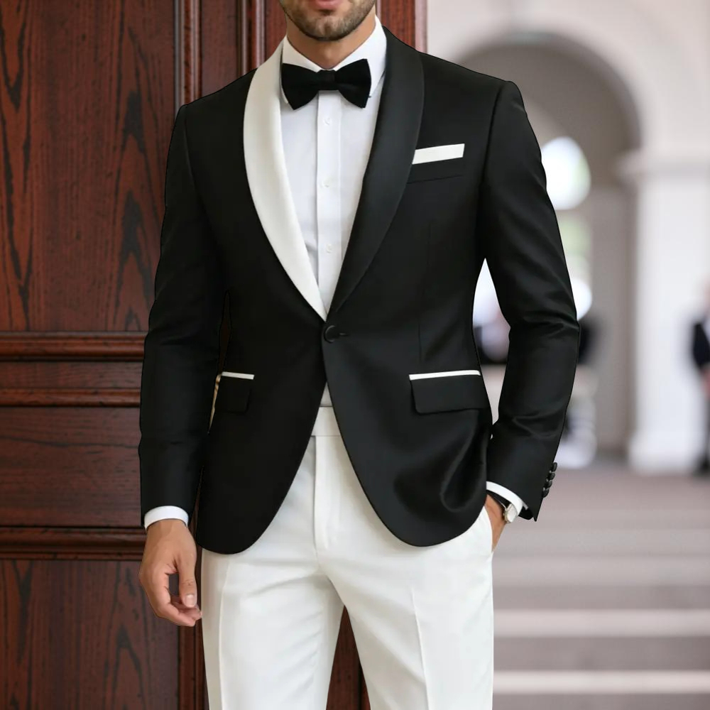 Мужской деловой костюм-двойка  – обзор и цена Men'S Formal Evening Wear