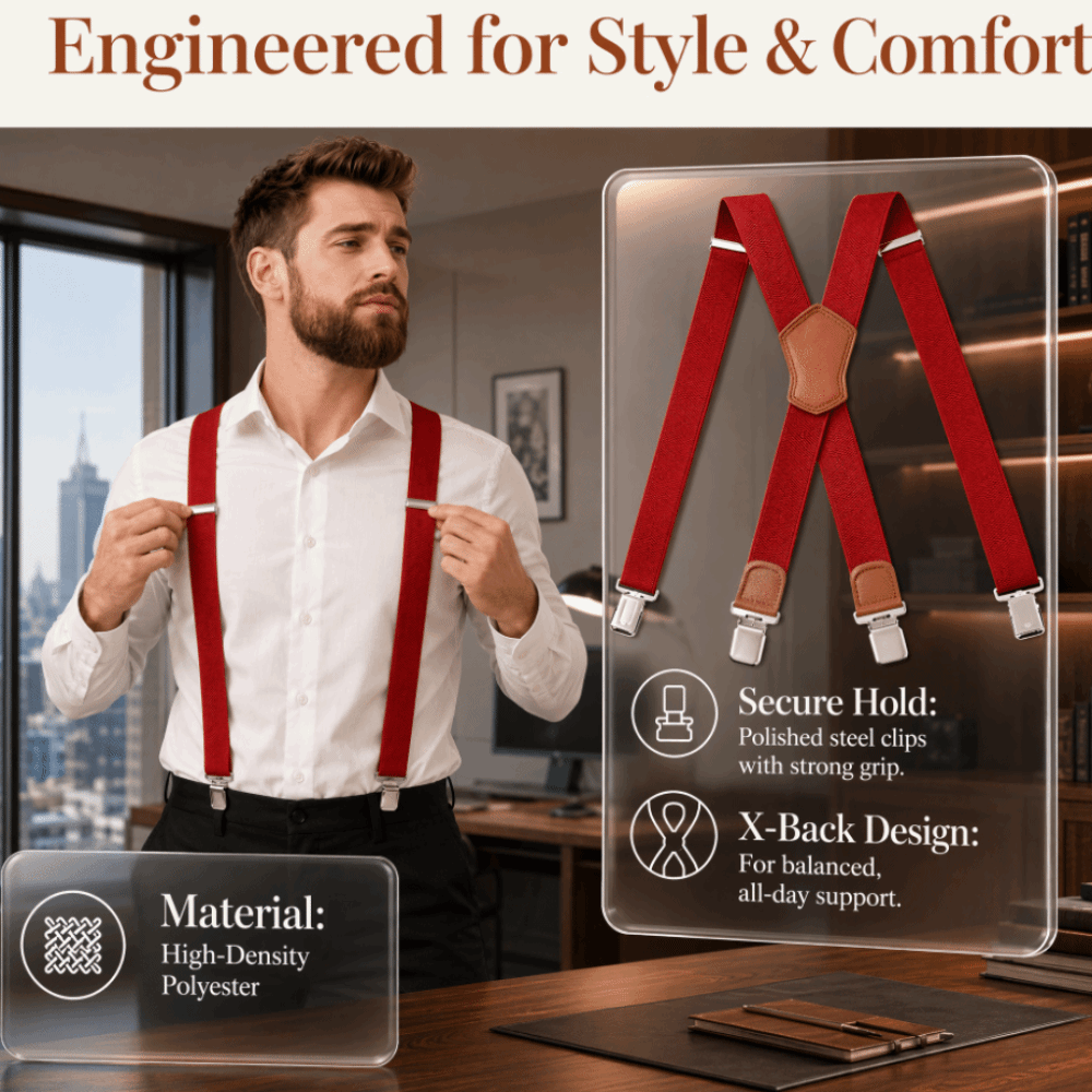 Эластичные прочные подтяжки с  – обзор и цена Suspender Clip Formal