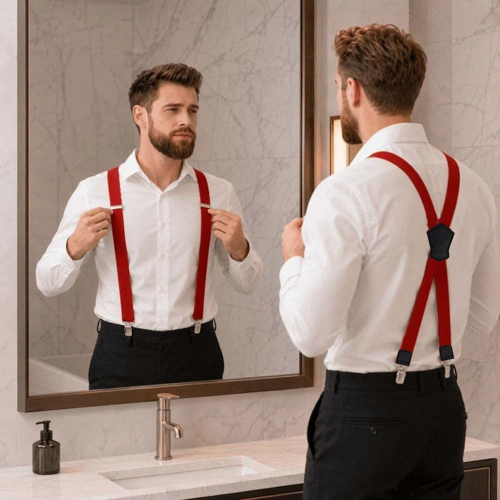 Эластичные прочные подтяжки с  – обзор и цена Suspender Clip Formal