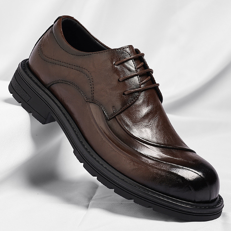 Коричневые туфли из натурально – обзор и цена Men'S Formal Office Wear Shoes