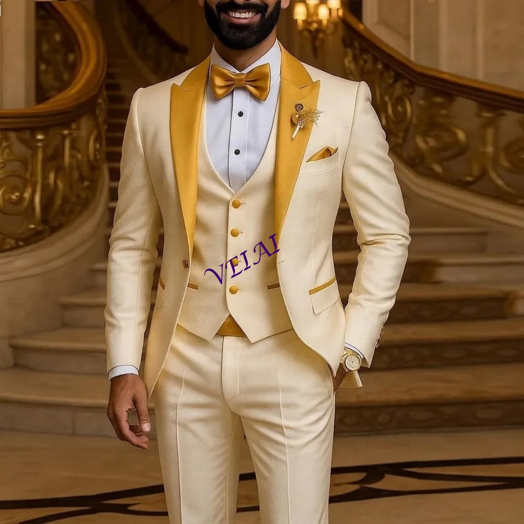 Мужской костюм цвета слоновой  – обзор и цена Men'S Used Formal Wear