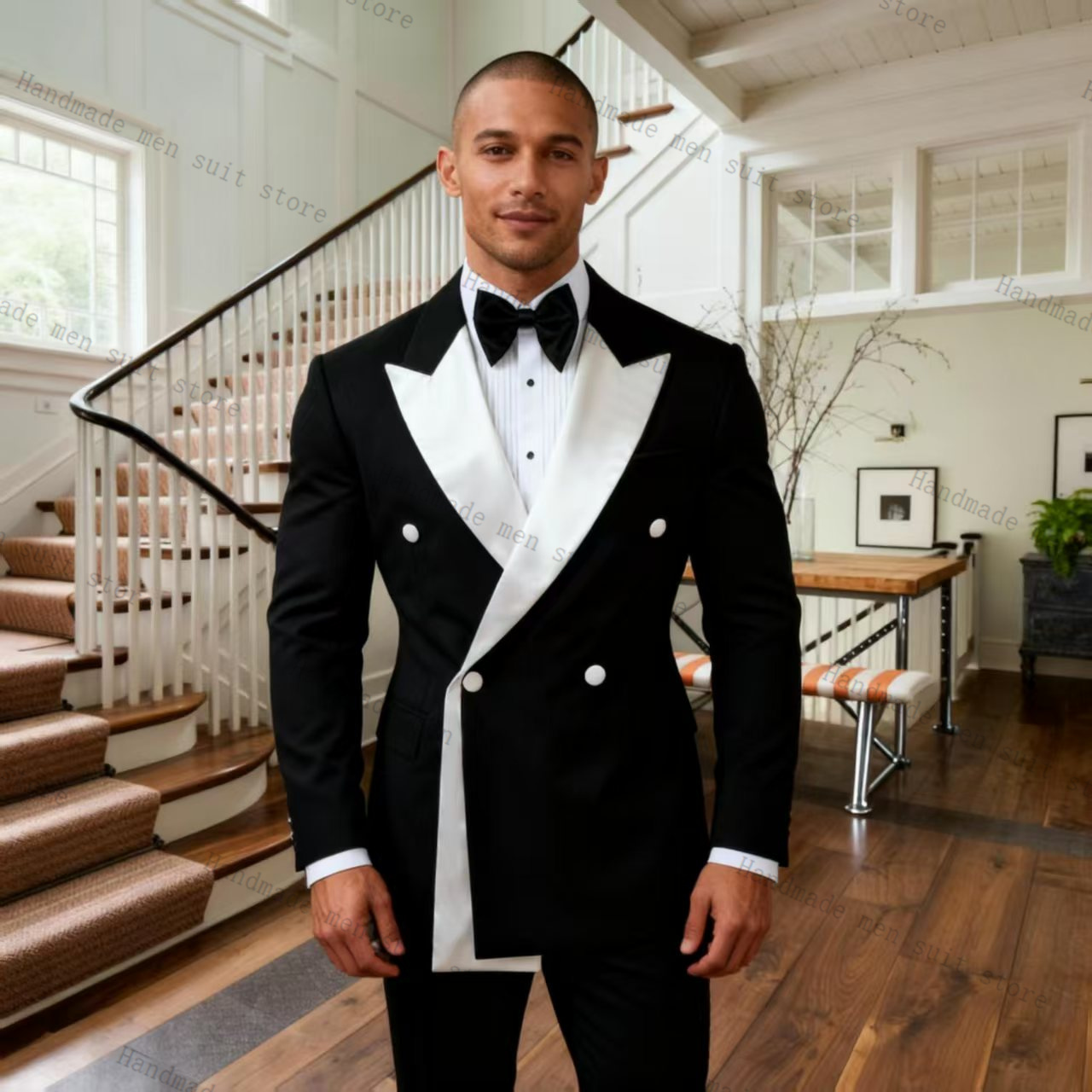 Осенние мужские костюмы, компл – обзор и цена Men Formal Wear Wedding Guest