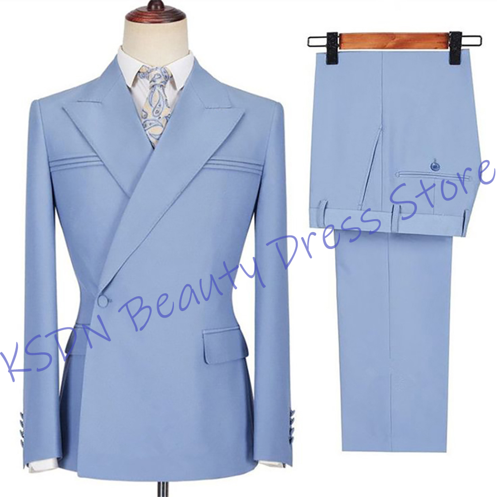 Элегантный мужской костюм небе – обзор и цена Men'S Formal Evening Wear