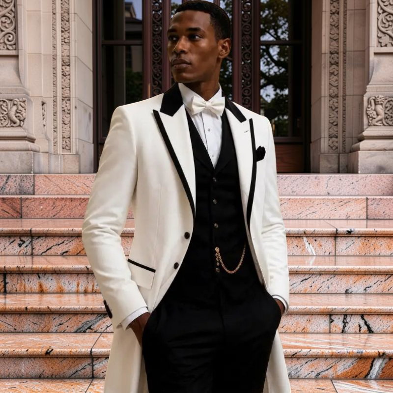 Комплект из 3-х свадебных кост – обзор и цена Men Formal Wear For Wedding
