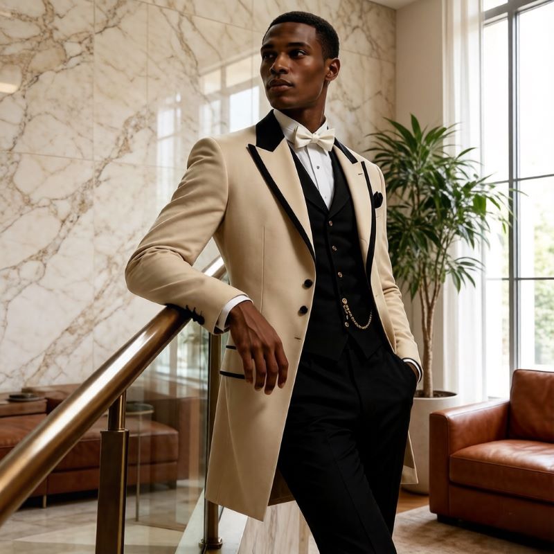Комплект из 3-х свадебных кост – обзор и цена Men Formal Wear For Wedding