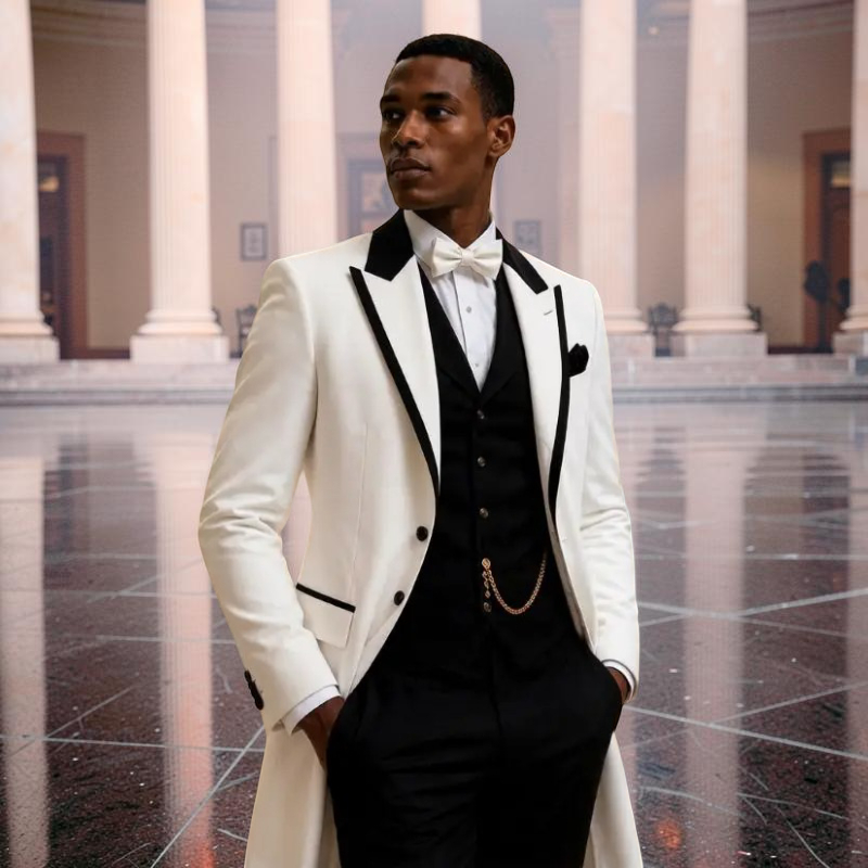 Комплект из 3-х свадебных кост – обзор и цена Men Formal Wear For Wedding