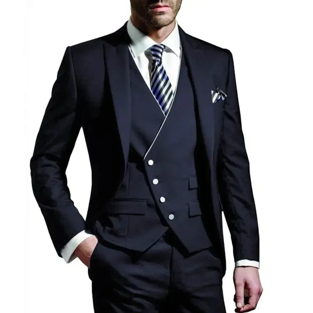 Мужской костюм-тройка цвета ха – обзор и цена Men'S Formal Evening Wear