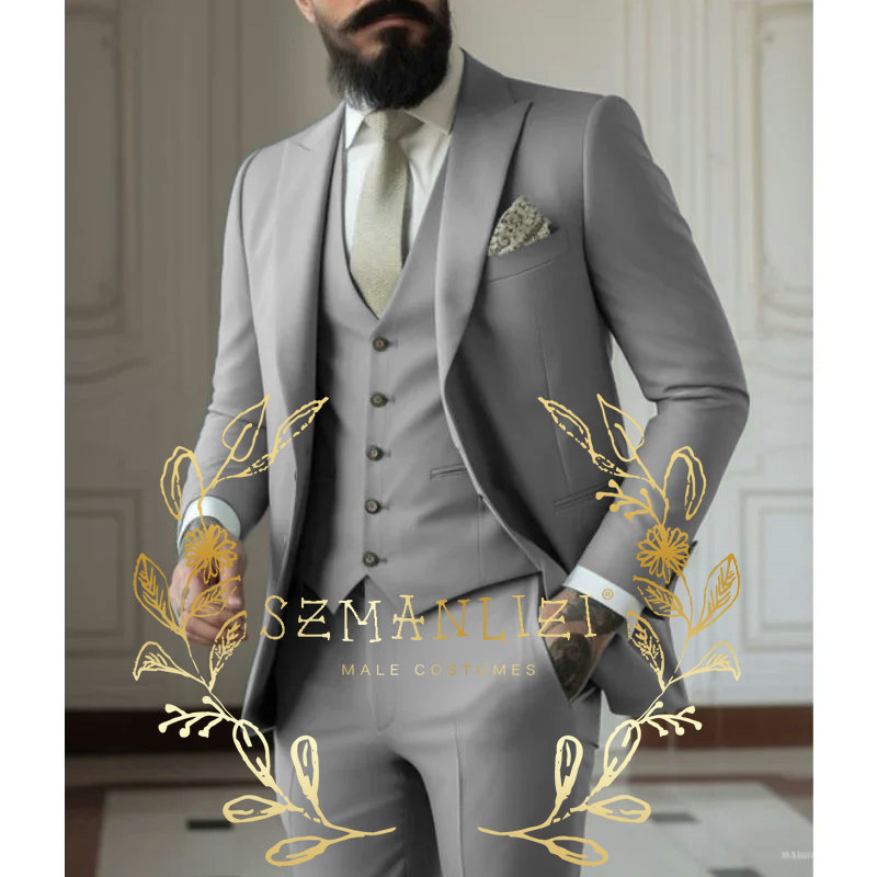 Светло-зеленые костюмы Мужские – обзор и цена Men Formal Wear With Coat