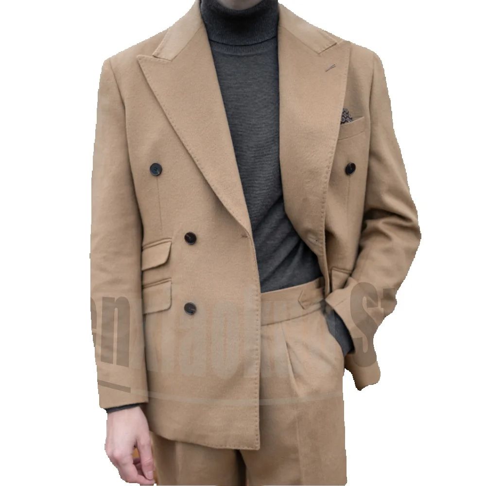 Мужской двубортный костюм, дел – обзор и цена Men Formal Wear 2025