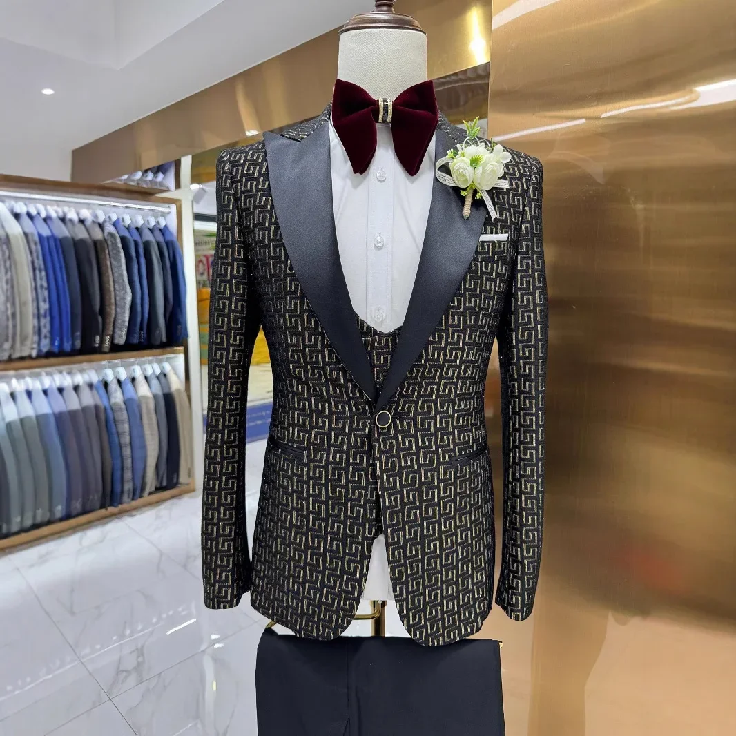 Клетчатые костюмы для выпускно – обзор и цена Men Formal Wear 2025