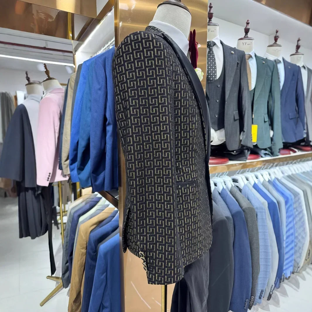 Клетчатые костюмы для выпускно – обзор и цена Men Formal Wear 2025