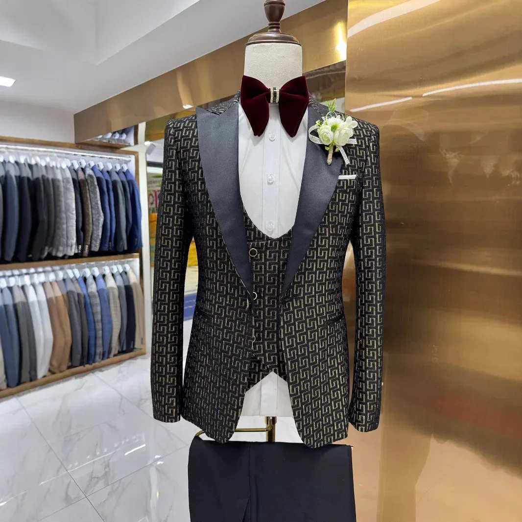 Клетчатые костюмы для выпускно – обзор и цена Men Formal Wear 2025