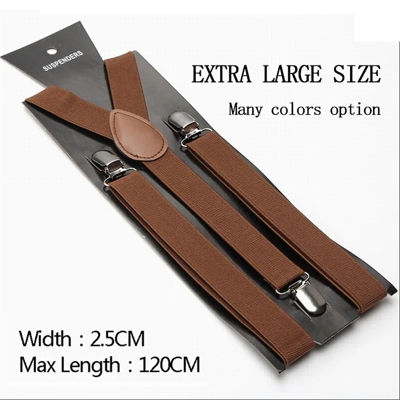 Универсальные подтяжки 2,5 см, – обзор и цена Suspender Clip Formal