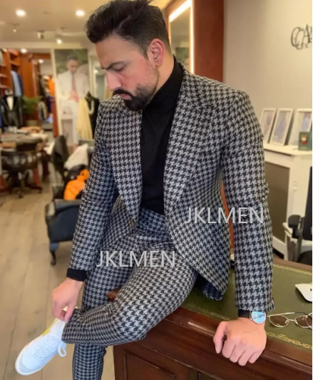 Мужские костюмы из твида «гуси – обзор и цена Men'S Vintage Formal Wear