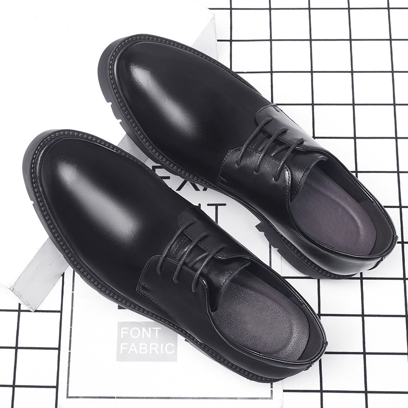 Мужские черные кожаные туфли н – обзор и цена Men'S Formal Office Wear Shoes