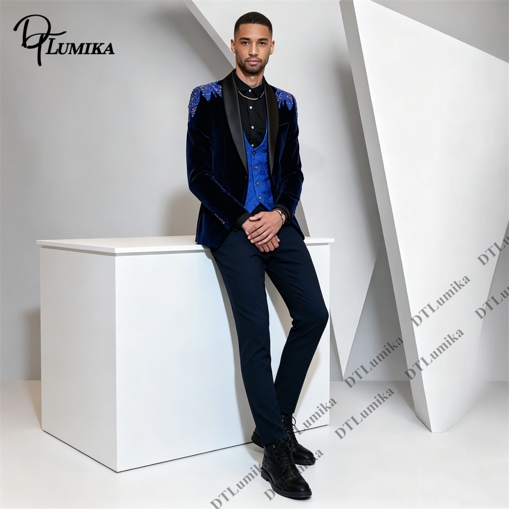 Мужской бархатный костюм Peage – обзор и цена Men Formal Wear For Wedding