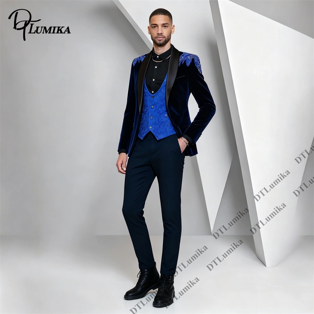 Мужской бархатный костюм Peage – обзор и цена Men Formal Wear For Wedding